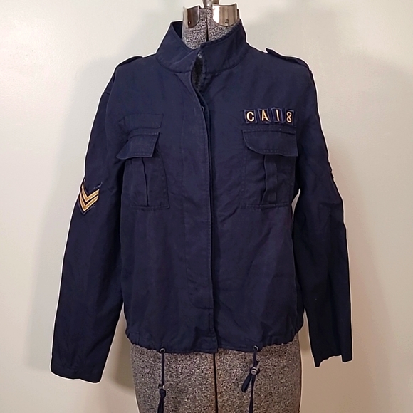 For The Republic Jackets & Coats For The Republic Denim Navy